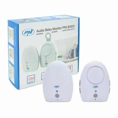 Audio Baby Monitor PNI B5500 Wireless Intercom Vox And Pager Function • £29.99