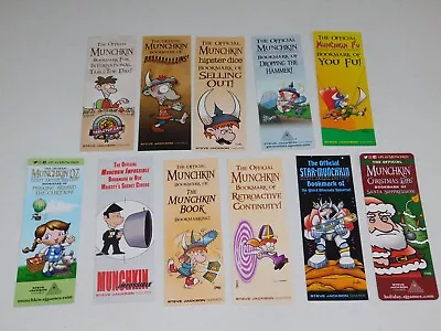 Muchkin Bookmarks Assorted Lot 11 Bookmarks!!!! • $17