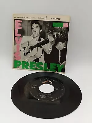 Elvis Presley  Elvis Presley  4-Song EP On RCA EPA-747 Record & Picture Cover • $179.99