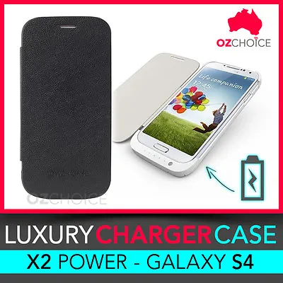 Galaxy S4 SIV Backup Battery Portable Charger Case Cover Portable Power 3200mAh • $22.95