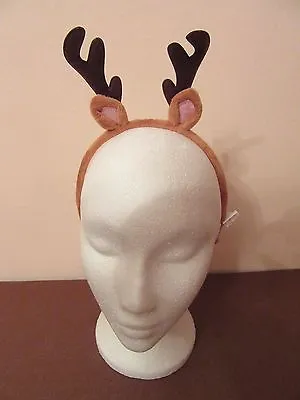 £2.25 • Buy Reindeer Antlers Christmas Headbands Ideal For Children Or Adutls Fancy Dress