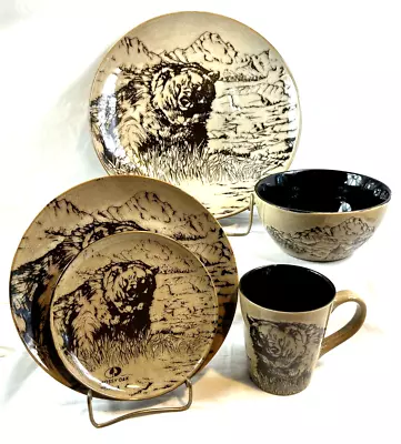 Mossy Oak Hunters Cabin Dishes~~set Of 15 Pieces • $75