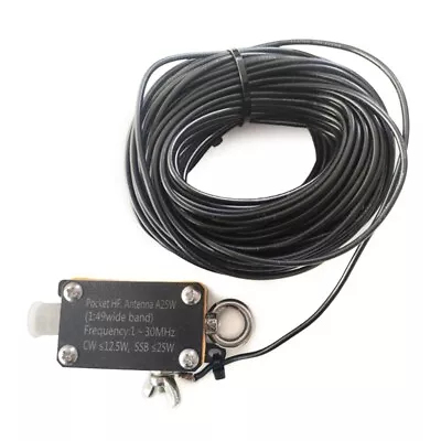 HF Antenna A25 1-30MHz Shortwave Antenna Frequency Radio Inverted V Antenna • $74.96