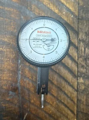 Mitutoyo .0001” Dial Test Indicator No.513-443 0-4-0 • $145