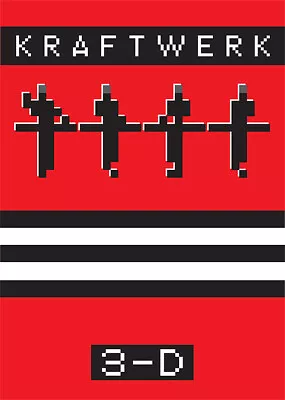 £59 • Buy Kraftwerk 3-d Concert - Massive Poster