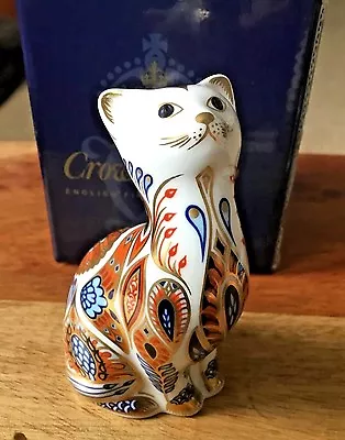 £42.95 • Buy Royal Crown Derby Paperweight  The Siamese Kitten  1st Quality, Boxed & Retired