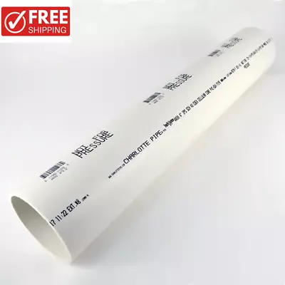 4 Inches X 2 Feet PVC Schedule 40 DWV Foam Core Pipe For Non-pressured Pipes  • $15.92