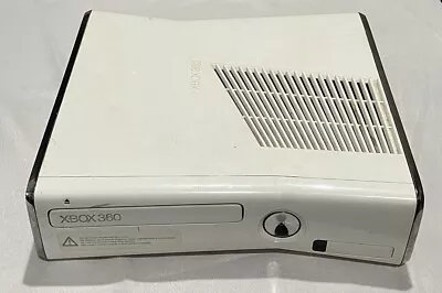 Microsoft Xbox 360 S Slim Console Model 1439 Rare White Console ONLY For Parts • $24.99