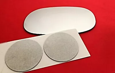 Fits Vintage Chevy GM Models Left Driver Mirror Glass Lens W/Adhesive 3 Options • $18.95