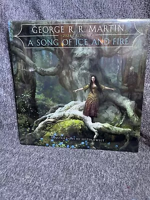 SEALED A Song Of Ice And Fire 2024 Calendar George R. R. Martin Fold Out Poster • $10