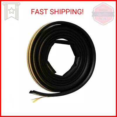 Frost King EPDM Rubber Self-Stick Weatherseal Tape D-Section 5/16  W 1/4  T • $10.98