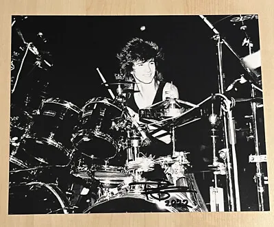 TERRY BOZZIO SIGNED 8x10 PHOTO AUTOGRAPHED LEGENDARY ZAPPA DRUMMER COA • $63.74