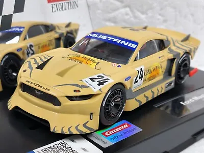 Carrera 27668 Evolution Ford Mustang GTY #24 1:32 Slot Car • $19.95