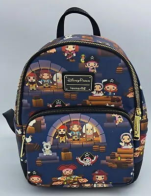 Disney Parks Loungefly Mini Backpack Pirates Of The Caribbean Exclusive NEW • $68.95