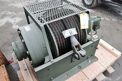 Winch Military DP Hydraulic 55000 Lb. Planetary 170 Feet 1 Inch Cable 55000 • $9900