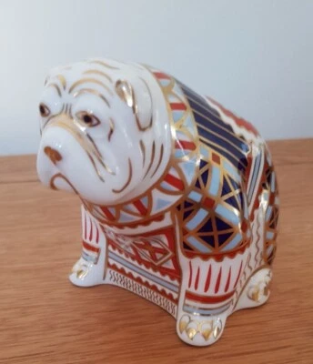 £75 • Buy   Crown Derby Bulldog Paperweight