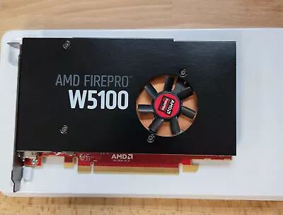 AMD FirePro W5100 4GB GDDR5 Graphics Card 4x DP DisplayPort - Tested & Working • $175