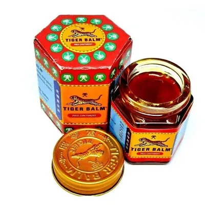 3x Tiger Balm Red Relief Massage Herbal Pain Relief Ointment 30g • $28.25