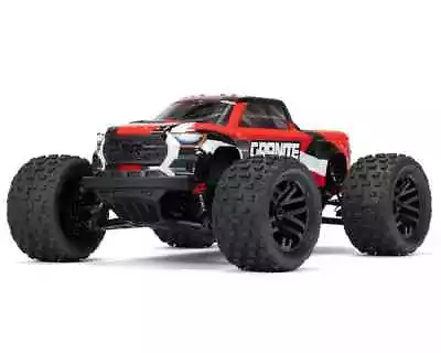 Arrma Granite Grom MEGA 4WD 380 Brushed 1/18 Monster Truck RTR Red ARA2102T2 • $129.99