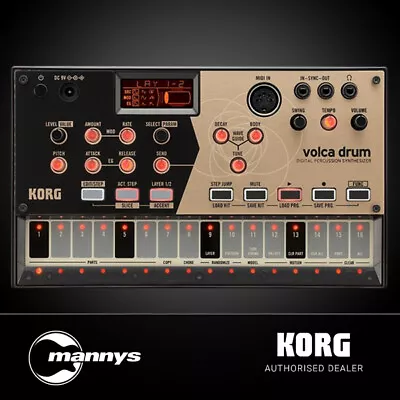 Korg Volca Drum Digital Percussion Synthesizer • $299