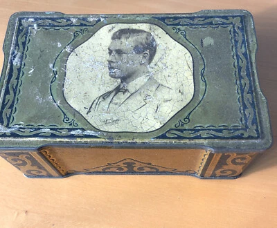 £7 • Buy Vintage Wilkin's Cremona Toffee Tin 1936 - HRH King Edward VIII