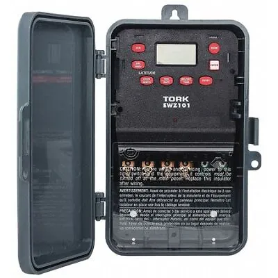 Tork Ewz101 Electronic TimerAstro 7 DaysSpst • $198.99