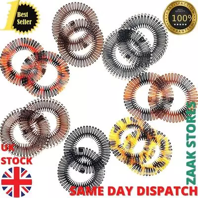 £2.99 • Buy 2 Flexi Combs Hair Band Zig Zag Alice Headband Grip Stretchy Sports Women Unisex
