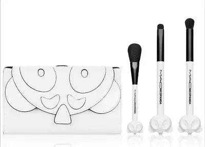 MAC Nicopanda Brush Bag 3 Brush Kit 461 536 531 Limited Edition NEW • $134.87