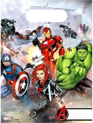 AVENGERS ASSEMBLE - PARTY LOOT BAGS - LICENSED MARVEL - Kids - FAST DISPATCH • £2.89