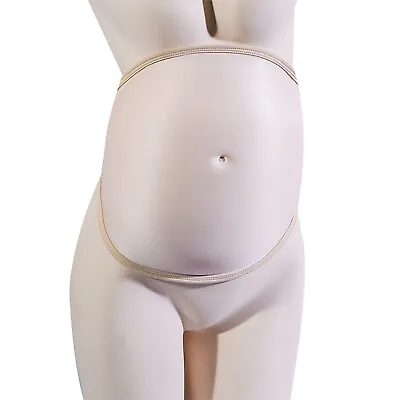 Womens Fake Photography Belly Decor Pregnancy Actor Bump Nylon Waist 3D Belt • £29.99