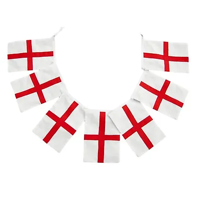 £6.49 • Buy World Cup ENGLAND Flag Fabric Rugby 6 Nations Party Bunting SPEEDY DELIVERY