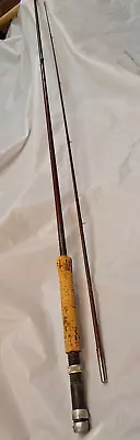 Vintage ACTIONGLAS 8' 6  Fly Rod No 2086 ~ Tubular Glass By Orchard Industries • $40.50