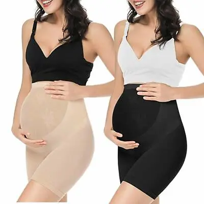 £14.79 • Buy WOMEN Maternity Shapewear Seamless And Soft High Waist Support Pregnancy Panties