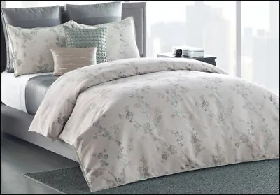 Vera Wang FLORAL SHADOW Comforter & Shams Set - Jacquard -  QUEEN 🌟NEW🌟 • $254.95