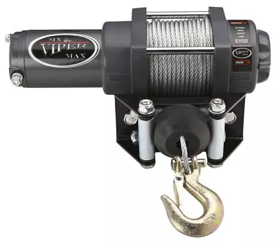 Viper 50 Feet Max Winch 3000 Lb Steel With Mount For Polaris RZR 4 900 2015-21 • $239.98