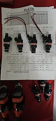 RC 1000cc Flow Matched Fuel Injectors Fit Mazda RX7 FC3S 13B 20B REW NEW • $400