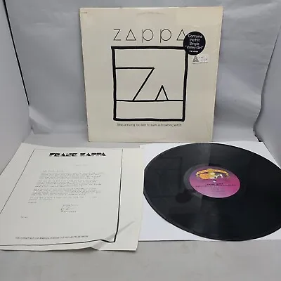 Frank Zappa – Ship Arriving Too Late To Save A Drowning Witch W/ Hype Sticker • $12.99