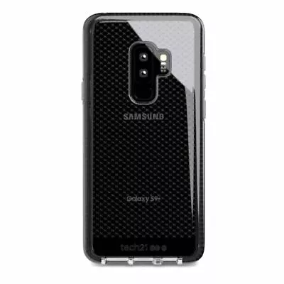 Genuine Tech21 Evo Check Protective Case For Samsung Galaxy S9+ - Smokey Black • $17.95