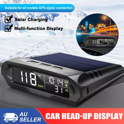 Wireless Cars GPS Speedometer Signal Locator HUD Head Up Display Digital Panel • $41.95