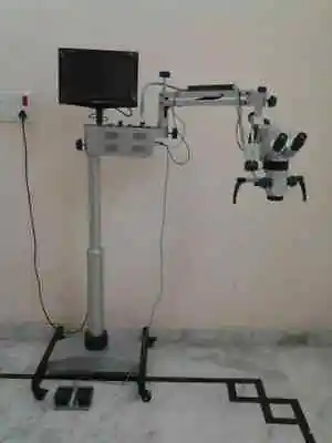 ENT Operating Microscope 5 Step LCD Camera Motorized 482.. • $2758.65