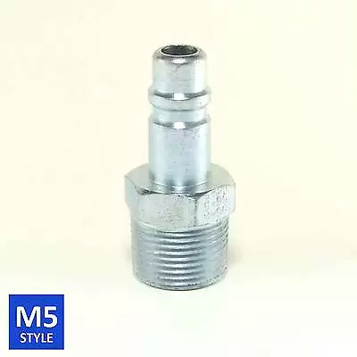 Foster 5 Series Quick Coupler Plug 1/2 Body 3/4 NPT Air And Water Hose Fittings • $10.42