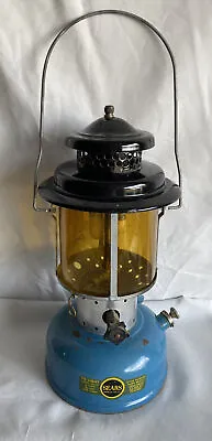 Vintage Sears Single Mantel Lantern Model 476.74550 No.7115 Blue 8-65 Untested • $200