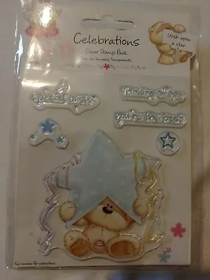 £3.99 • Buy Fizzy Moon Clear Stamp Pack Wish Upon A Star A Specail Wish