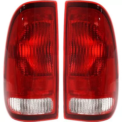 Red Tail Lights Pair For 1997-2003 Ford F150 1999-2007 F250 F350 F450 Left+Right • $35.99