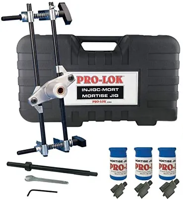 Mortice Jig Door Lock Mortiser Hole Opener Installation Kit PRO-LOK INJIGC-MORT • $429.99