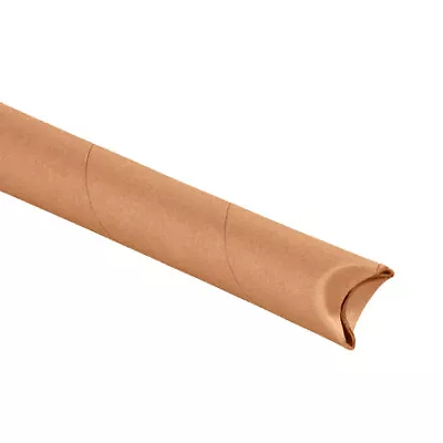 Pack Of 70 Snap Seal Kraft Mailing Tubes 1.5x18  For Shipping And Storing • $77.21