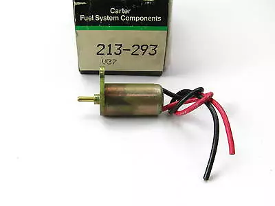 Carter 213-293 Mikuni Solex Carburetor Idle Stop Solenoid • $21.95