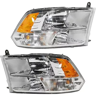 Headlight Set For 2013-2018 Ram 1500 LH RH CAPA 19-22 Ram 1500 Classic Halogen • $290.87