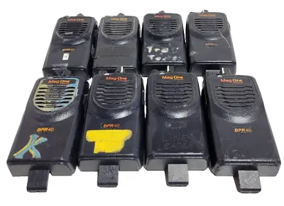 Lot Of 8- Motorola Magone Bpr40 Mixed Model Radio - For Parts / As Is • $139.99