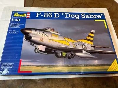 Rare Revell F-86D Dog Sabre...MINT...1/48...Kit 4553 • $35.99